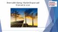 Renewable Energy Market Report and Forecast to 2021 PowerPoint PPT Presentation