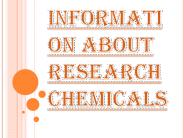 Understand the Concept of Research Chemicals