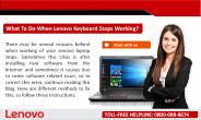 What To Do When Lenovo Keyboard Stops Working?