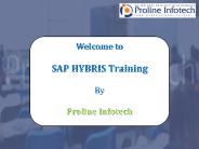sap hybris training