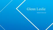 Glenn Leslie - Ramsey, New Jersey
