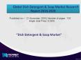Global Detergent & Soap Market: Asia-Pacific Region to Witness High Business Growth in Coming Future! PowerPoint PPT Presentation