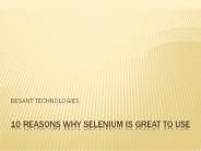 selenium training in chennai