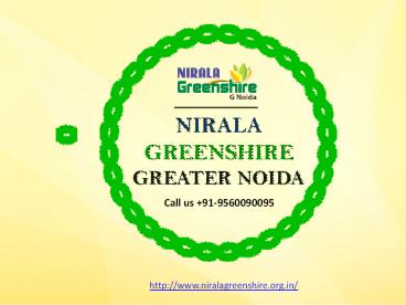 Nirala Greenshire Noida Extension