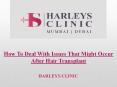 How To Deal With Issues That Might Occur After Hair Transplant PowerPoint PPT Presentation