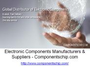 Electronic Components Manufacturers & Suppliers - Componentschip.com