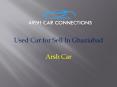 Used Car for Sell In Ghaziabad PowerPoint PPT Presentation