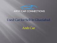 Used Car for Sell In Ghaziabad