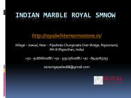 Indian Marble Royal SMNOW