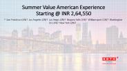 Summer Value American Experience with SOTC Holidays