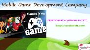 Mobile Game Development Company - Creatiosoft