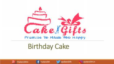 Best Birthday Cake Delivery in Bangalore