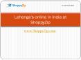 Traditional Lehengas online in India at Shoppyzip PowerPoint PPT Presentation