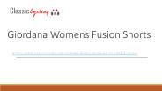 Giordana Womens Fusion Shorts