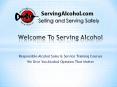 Alcohol Seller Training PowerPoint PPT Presentation