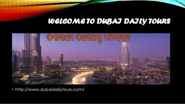 Plan and Book United Arab Emirates tour