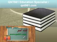 QNT561  Education Specialist / qnt561.com