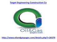 Find here the best service of target engineering construction co