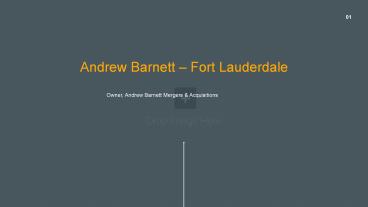 Andrew Barnett Fort Lauderdale - Entrepreneur