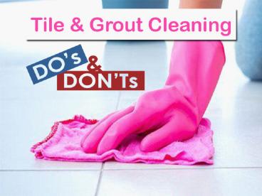 Tile & Grout Cleaning service in Fort Lauderdale