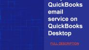 Steps to set up email service in Quickbooks  WebMail