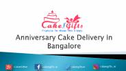 Anniversary cake delivery in Bangalore.