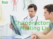 Chiropractors Mailing List
