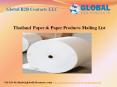 Thailand Paper & Paper Product Mailing List