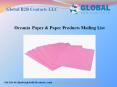 Oceania Paper & Paper Product Mailing List