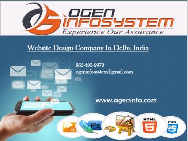 webdsite designing company in india