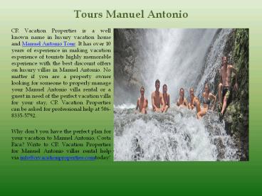 Tours Manuel Antonio (1)