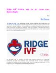 Ridge IVF Centre and Dr. M. Gouri Devi Gynecologist PowerPoint PPT Presentation