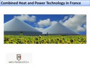 Combined heat and power technology in France