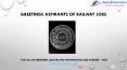 Railway Jobs Notification Details PowerPoint PPT Presentation