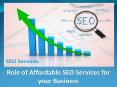 Role of Affordable SEO Services for your Business. PowerPoint PPT Presentation