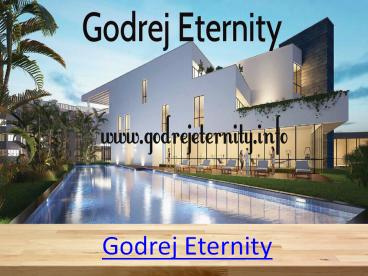 Godrej Eternity location