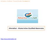 AtlantaDesi - Atlanta Indian Classifieds Roommates