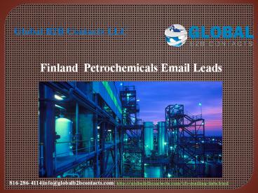 Finland Petrochemicals Email Leads