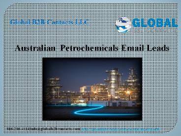 Australian Petrochemicals Email Leads