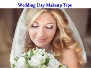 Wedding Day Makeup Tips