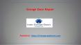 Garage Door Repair PowerPoint PPT Presentation