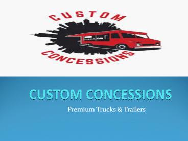 Customize Mobile Kitchens