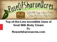 Top-of-the-Line Incredible Uses of Goat Milk Body Cream PowerPoint PPT Presentation