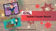 free govt job alert in India