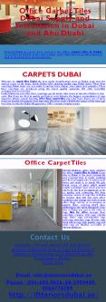 Office Carpet Tiles Dubai Supply and Installation in Dubai and Abu Dhabi (2) PowerPoint PPT Presentation