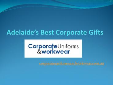 Christmas Gifts - Corporate Uniforms & Workwear