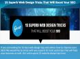 15 Superb Web Design Tricks That Will Boost Your SEO PowerPoint PPT Presentation