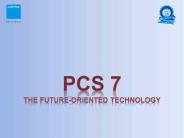 Simatic PCS 7 Controller – Customer's Natural Choice