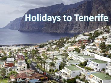 Cheap Holidays to Tenerife