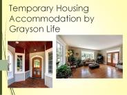 Temporary Housing Accommodation by Grayson Life